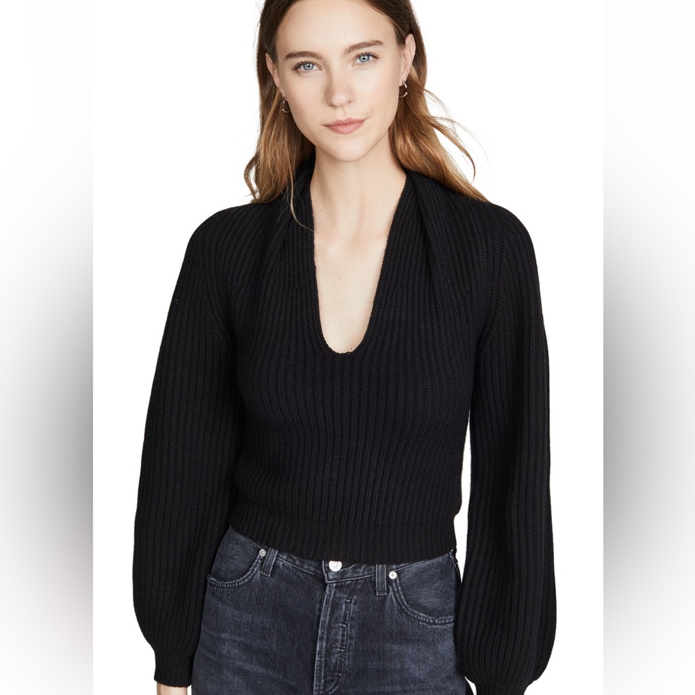 Alexander Wang Ribbed Pullover Sweater Size Small